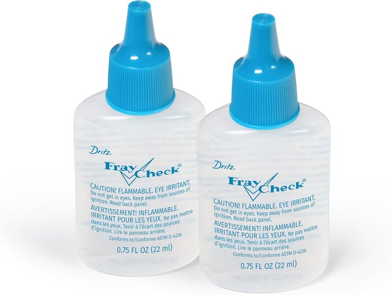 Dritz Fray Check Liquid Seam Sealant - 0.75 Fluid Ounce, Pack of 2 - Image 2